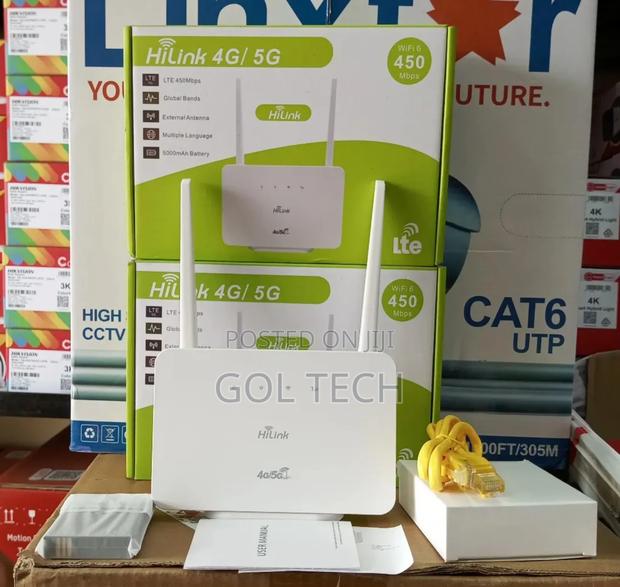 4g Universal Hilink 4g/5g Wifi 6 Hight Speed Router 450 MBPS · Photo 1