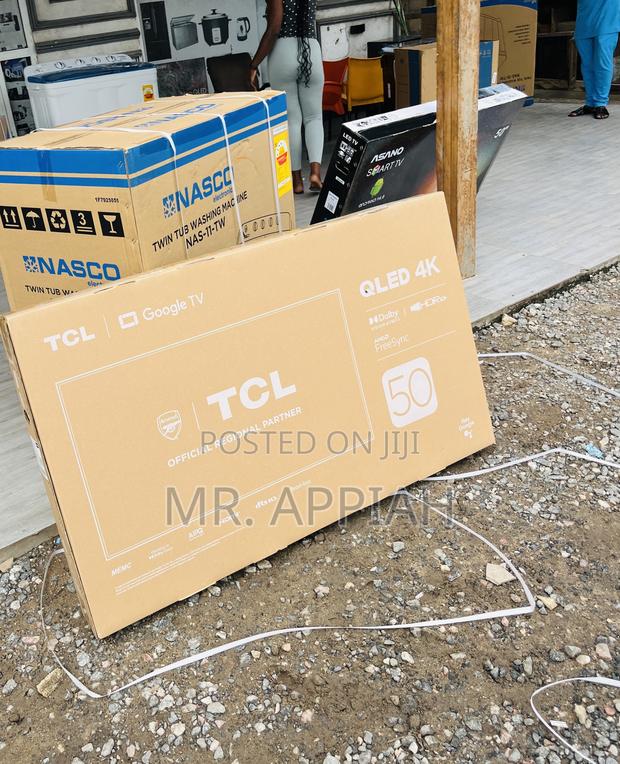 Shop Premium TCL 50c645 50” Qled Smart Screen Television · Photo 1