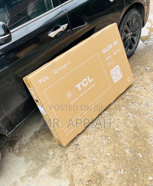 Unique TCL 50c645 50 Inches Qled Smart Screen Tv(Black) · Photo 1