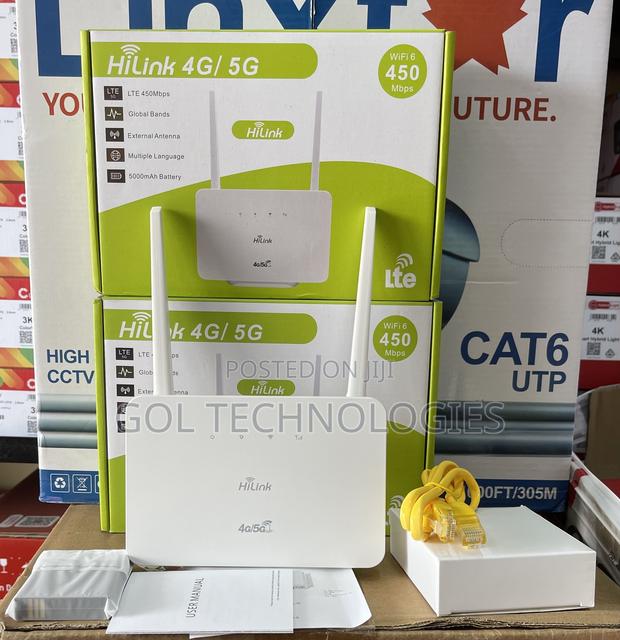 4g /5g Universal Router Hilink Wifi 6 Higher Speed Router · Photo 1