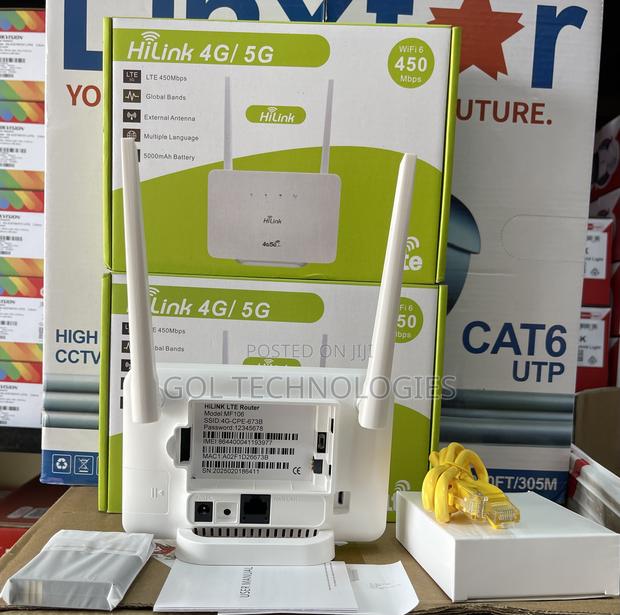 4g /5g Universal Router Hilink Wifi 6 Higher Speed Router · Photo 3