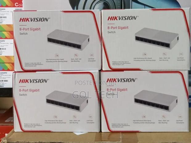 8port Gigabit Desktop Switch Hikvision Ds-3e0608d-O · Photo 2