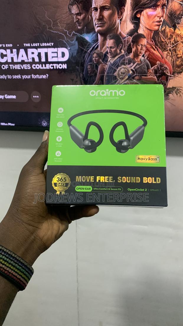 Oraimo Opencirclet 2 Ipx5 Steps Tracking Open-Ear Headphones · Photo 2