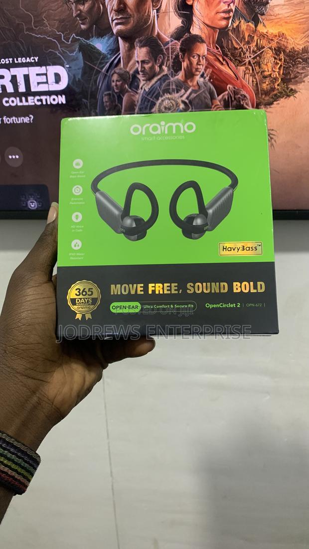 Oraimo Opencirclet 2 Ipx5 Steps Tracking Open-Ear Headphones · Photo 1