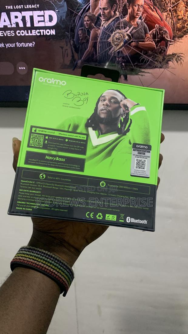 Oraimo Opencirclet 2 Ipx5 Steps Tracking Open-Ear Headphones · Photo 4