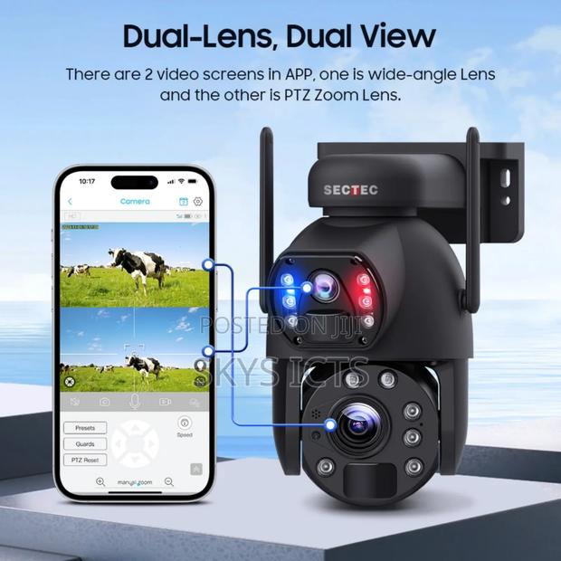 20x Zoom Solar Dual Lens 4g Camera · Photo 1