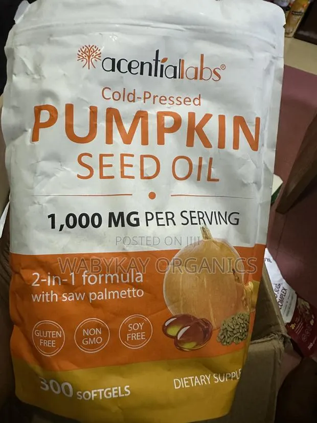 Pumpkin Seed Oil Capsules · Photo 1