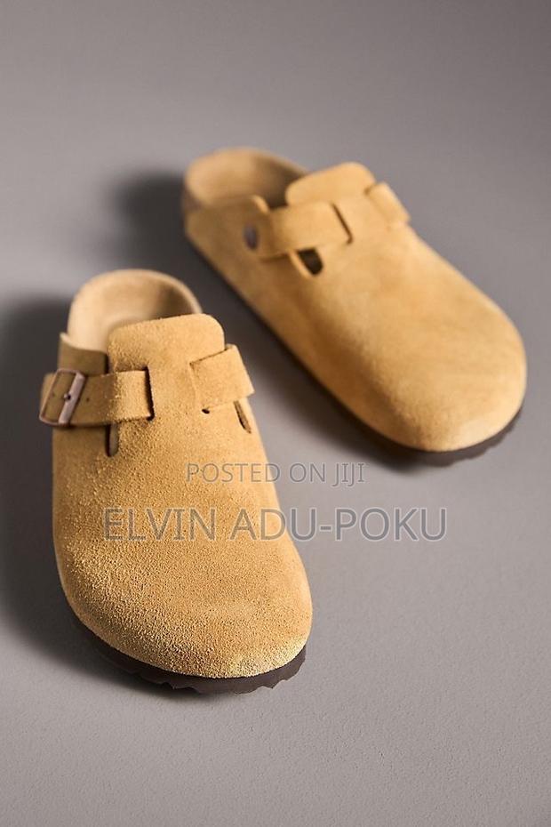Birkenstock Buckley Suede Clogs In Different Colours , Swipe >>> · Photo 3