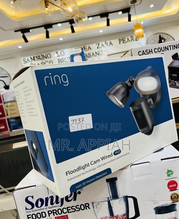 Beautiful Made Ring Floodlight Security Camera Wired Pro. · Photo 1