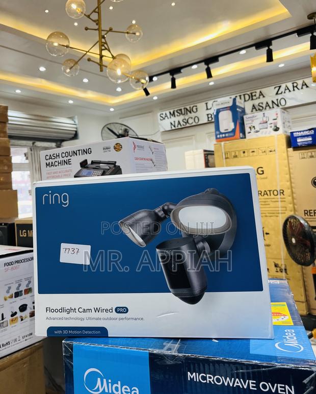 Shop Wonderful Ring Floodlight Security Camera Wired Pro. · Photo 1