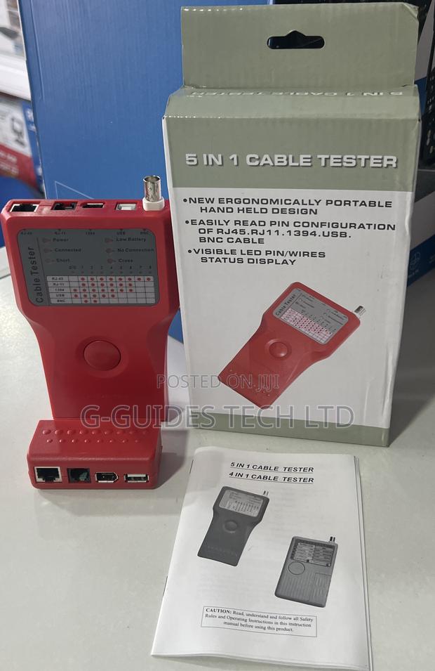 5 In 1 Network Cable Tester , 5 In 1 Networking Cable Tester · Photo 1