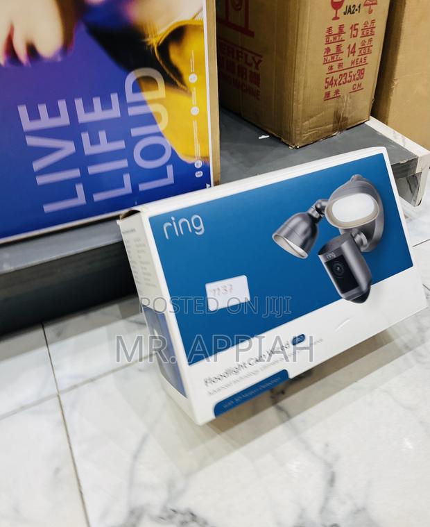 Powerful and Durable Ring Floodlight Camera Wired Pro. · Photo 1