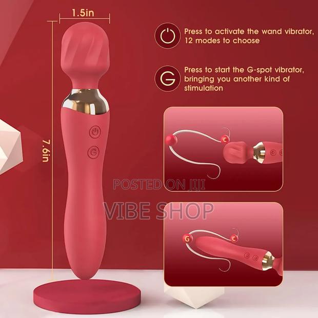 Double-Headed Vibrator Dildo - Dual Pleasure · Photo 7