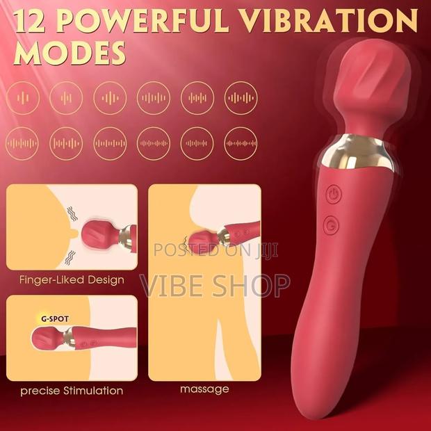 Double-Headed Vibrator Dildo - Dual Pleasure · Photo 8