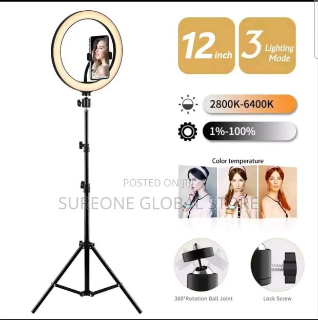 12inch Ring Light 26cm Led Selfie · Photo 1