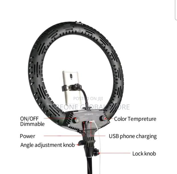 18-Inch Led Ring Light With Tripod · Photo 3