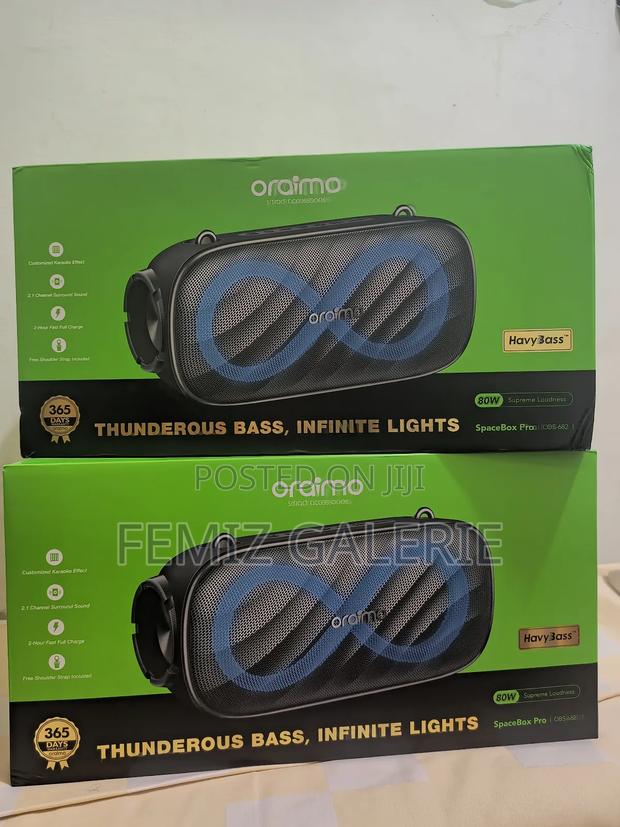 Oraimo Spacebox Pro 80w Karaoke-Support Wireless Speaker · Photo 1