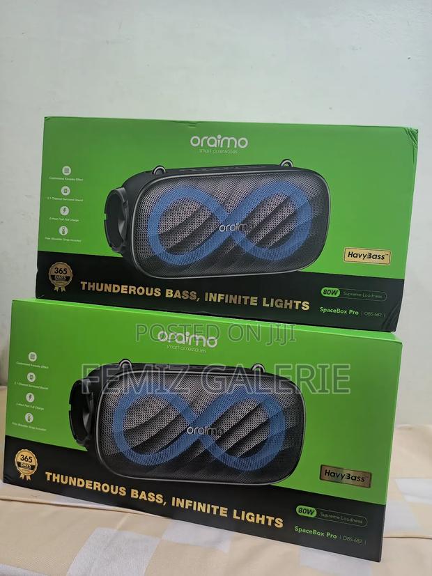 Oraimo Spacebox Pro 80w Karaoke-Support Wireless Speaker · Photo 2