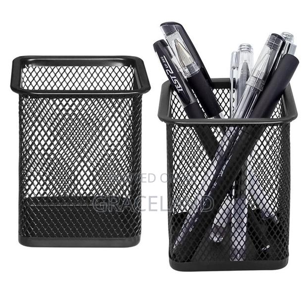 2in1 Desktops Pen-Pencils Pot for Office-School Metal Pots · Photo 1
