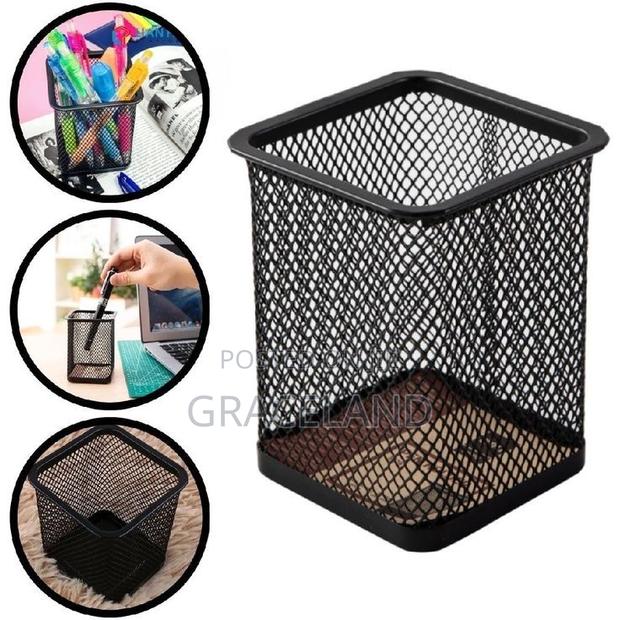 2in1 Desktops Pen-Pencils Pot for Office-School Metal Pots · Photo 2