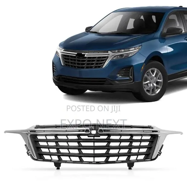 Front Bumper Upper Grille Chrome Trim Fits 2022-2023 Chevrolet Equinox · Photo 1