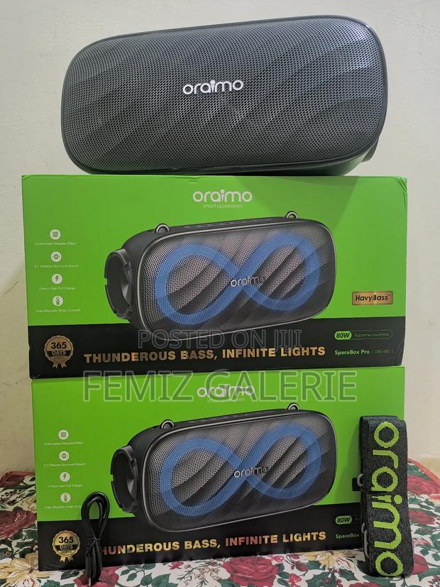 Oraimo Spacebox Pro 80w Karaoke-Support Wireless Speaker · Photo 1