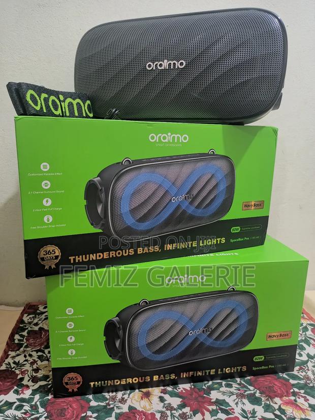 Oraimo Spacebox Pro 80w Karaoke-Support Wireless Speaker · Photo 3