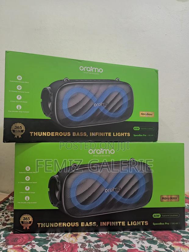Oraimo Spacebox Pro 80w Karaoke-Support Wireless Speaker · Photo 5