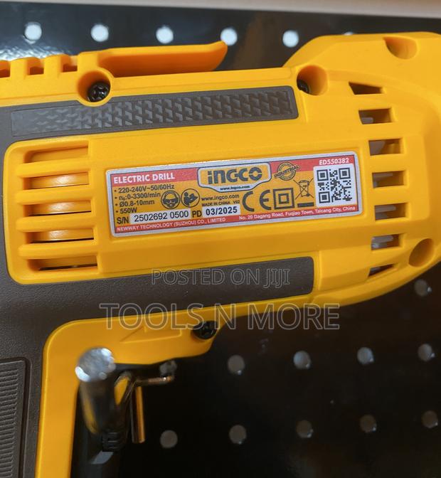 Ingco Electric Drill 550w (Keyless Chuck) · Photo 2