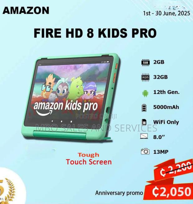 New Amazon Fire HD 8 Pro 32 GB Green · Photo 1