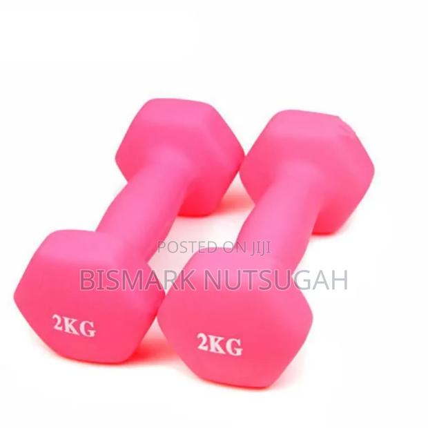 Hexagon Design Dumbbell · Photo 2