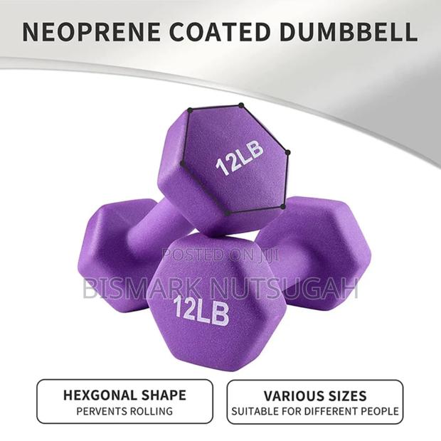 Hexagon Design Dumbbell · Photo 7