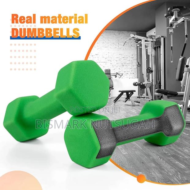 Hexagon Design Dumbbell · Photo 8