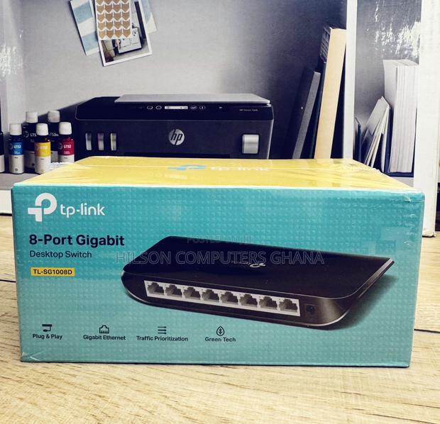 Tp-Link Tl-Sg1008d 8port Gigabit Switch · Photo 1