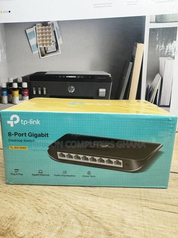 Tp-Link Tl-Sg1008d 8port Gigabit Switch · Photo 2