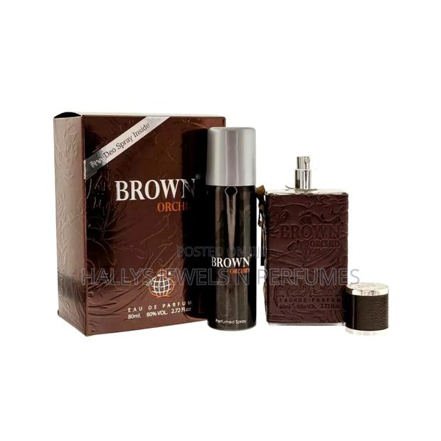 Brown Orchid Perfume, With Free Deodorant by Fragrance World · Photo 1