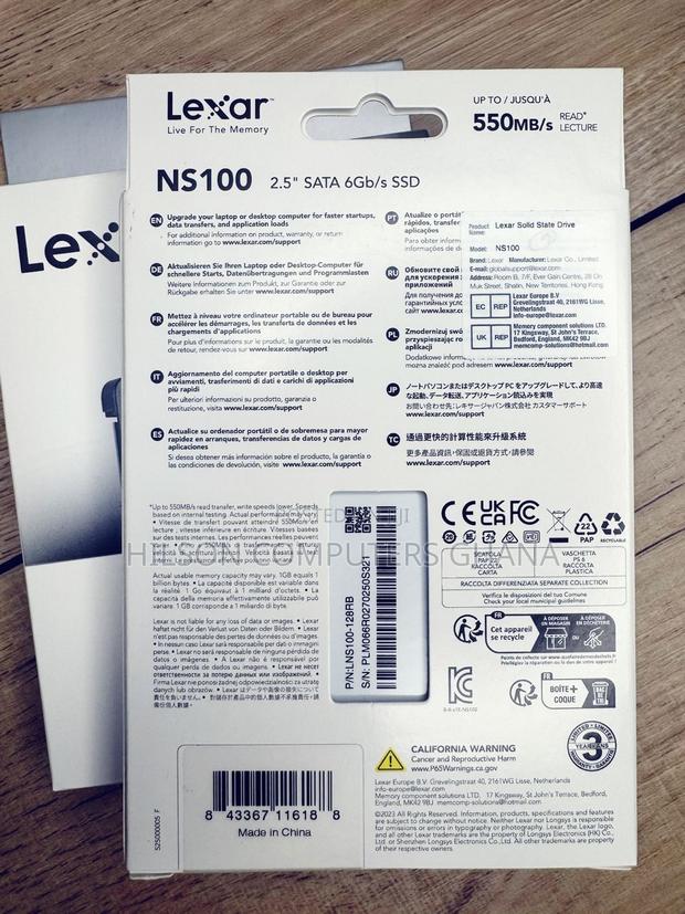 Lexar Lns100 SSD 2.5 Internal 128gb Sata SSD · Photo 2