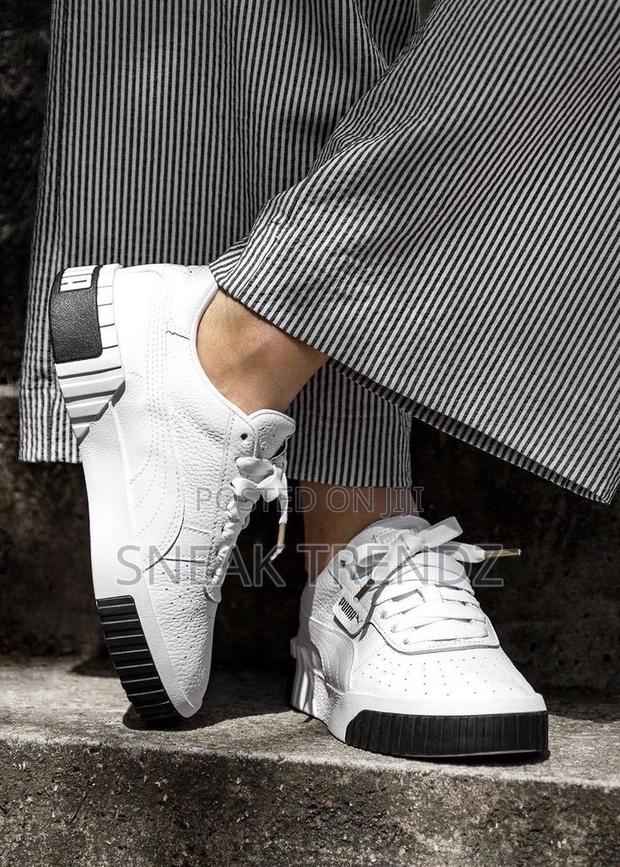 Original Puma Cali Leather Black White · Photo 2