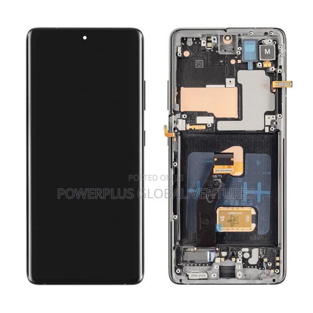 Samsung Galaxy S21 Ultra Phone Screen With Frame - Original OLED