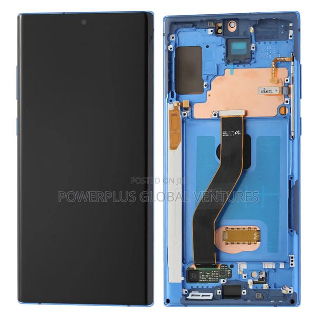 Samsung Note 10 Plus Phone Screen With Frame - Original OLED