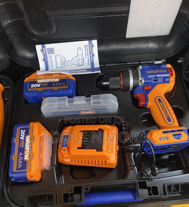 Wadfow 20v Brushless Impact Drill 92nm · Photo 1