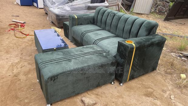 3 in One Set Fabric Sofa Set Made Last · Photo 2