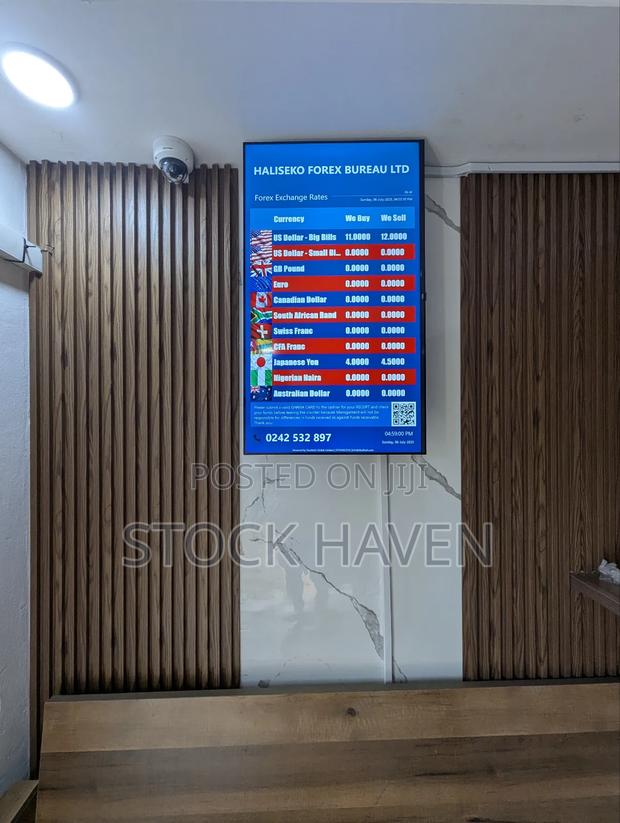 43 Inch Exchange Rates Board · Photo 3