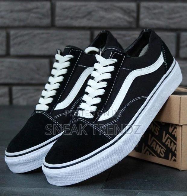 Old Skull Vans Black White · Photo 1