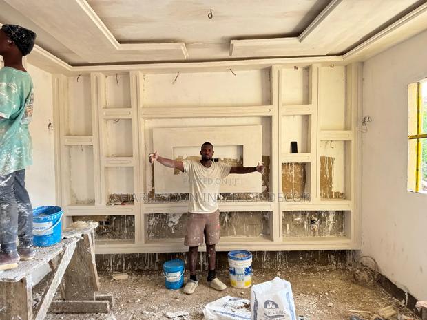 Renovation P O P Ceiling , Tv Stand · Photo 6