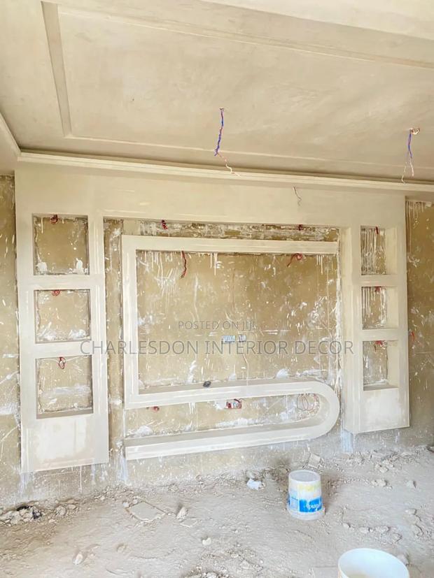 Renovation P O P Ceiling , Tv Stand · Photo 8