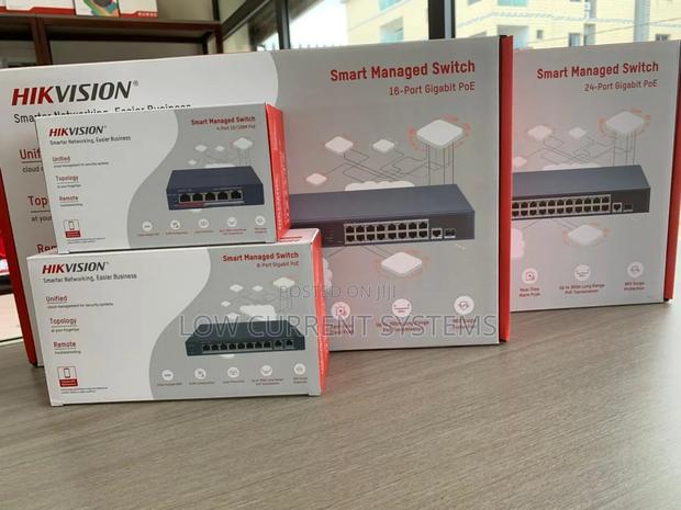 Hikvision Switch Gigabyte Gigabit · Photo 1