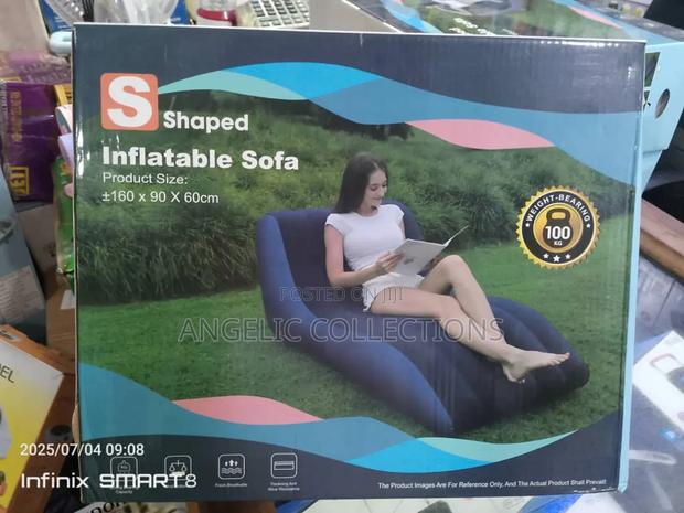 Inflatable Sofa With Air Pump · Photo 1