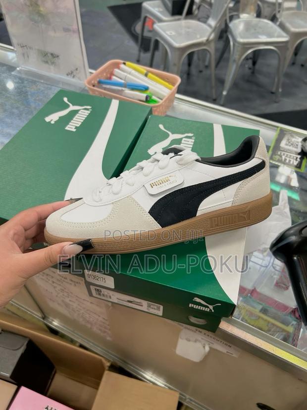Puma Palermo "Puma White/Vapor Gray/Gum" · Photo 2