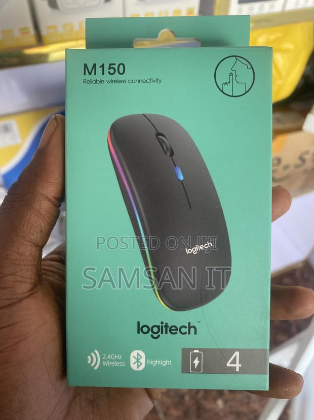 Wireless Rechargeable Dual Mode Logitech Mouse With Lighting · Photo 2